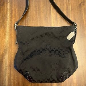 Vintage Coach Canvas Tote Bag